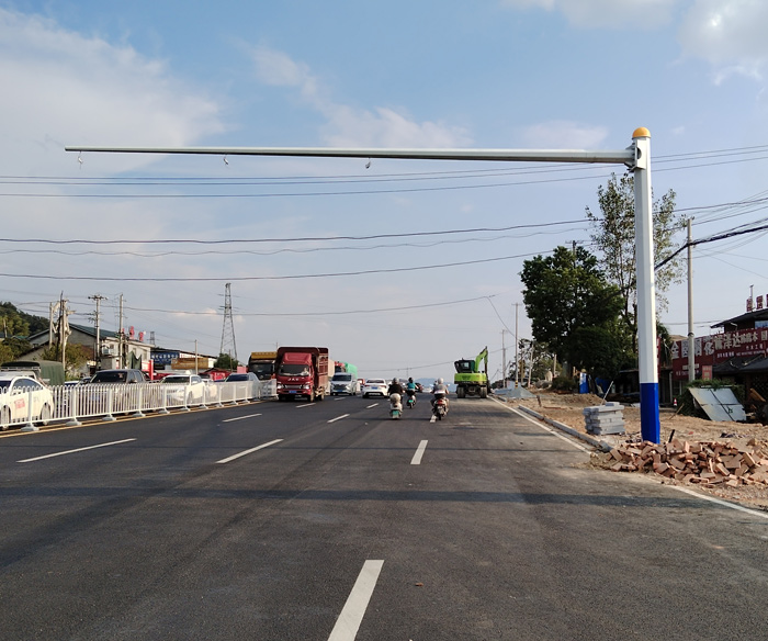 怀化道路监控杆案例